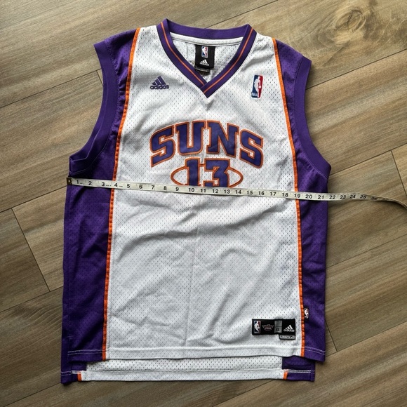 Vintage Y2K Phoenix Suns Steve Nash Stitched Jersey Size XL White - Picture 5 of 6